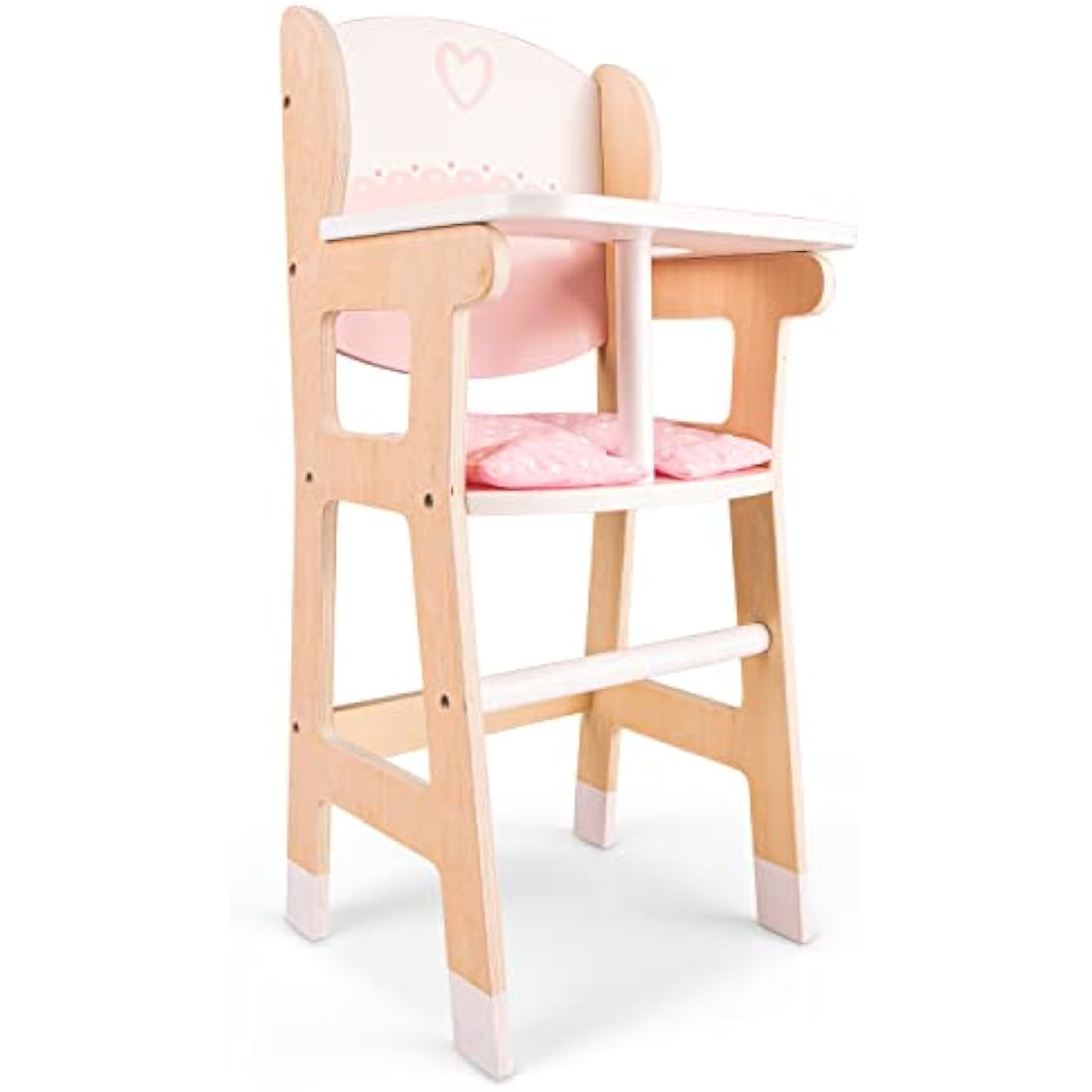 New Classic Toys 10775 Wooden Doll Chair with Pillow, Medium