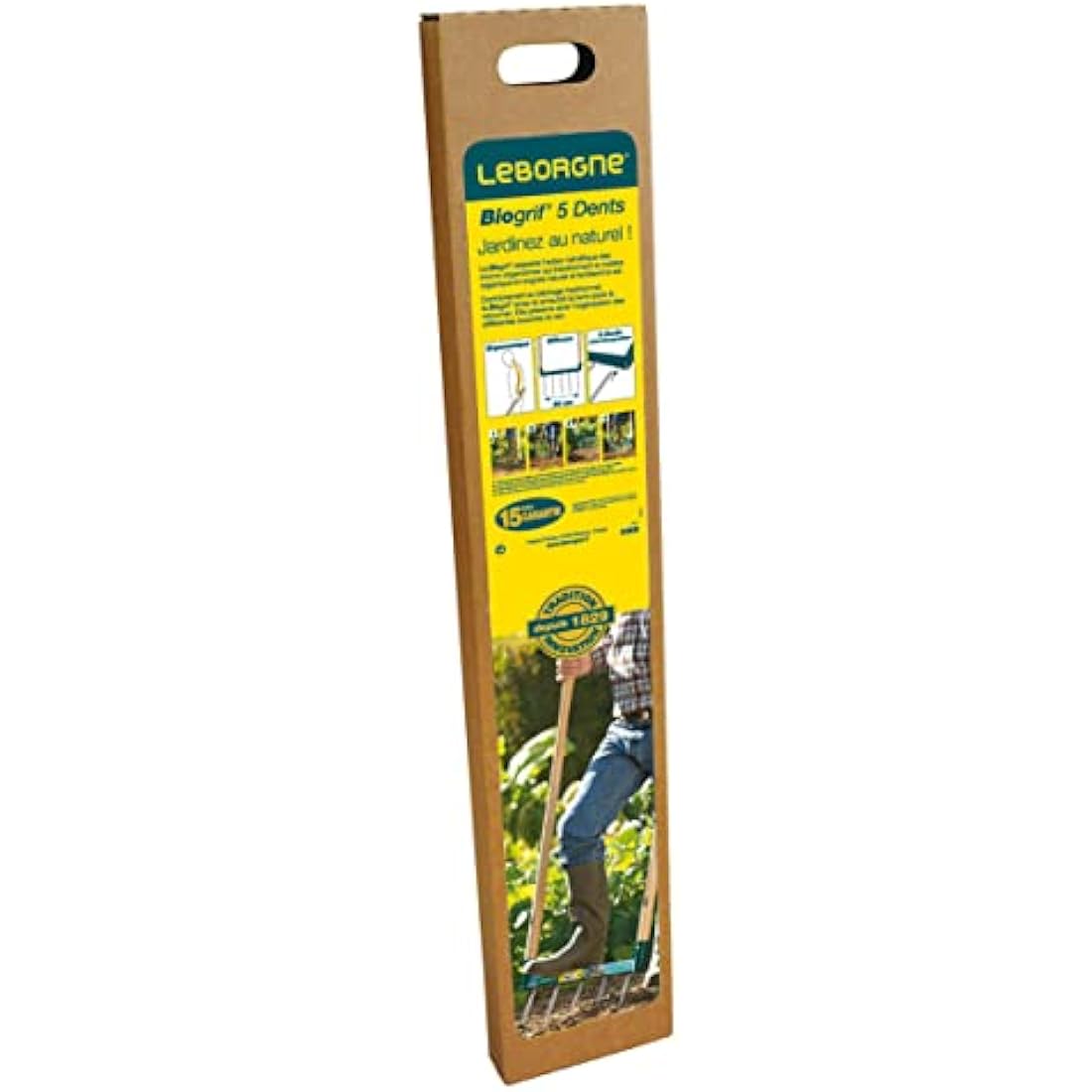 Leborgne - LEBORGNE - Biogrif Grelinette 5 dents interchangeables