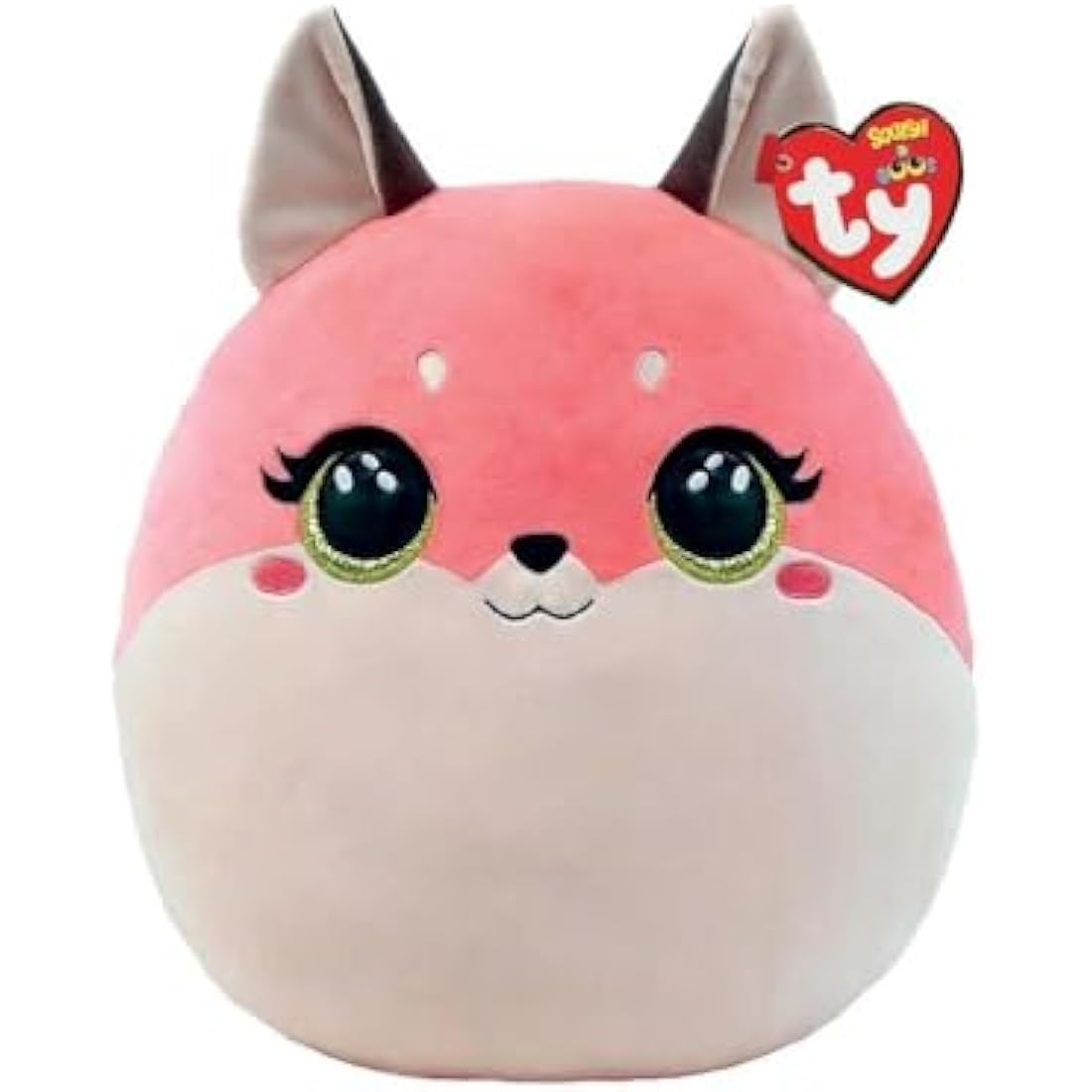 TY Toys Squish a Boo Fox Roxie - 20 CM,Pink,2009155
