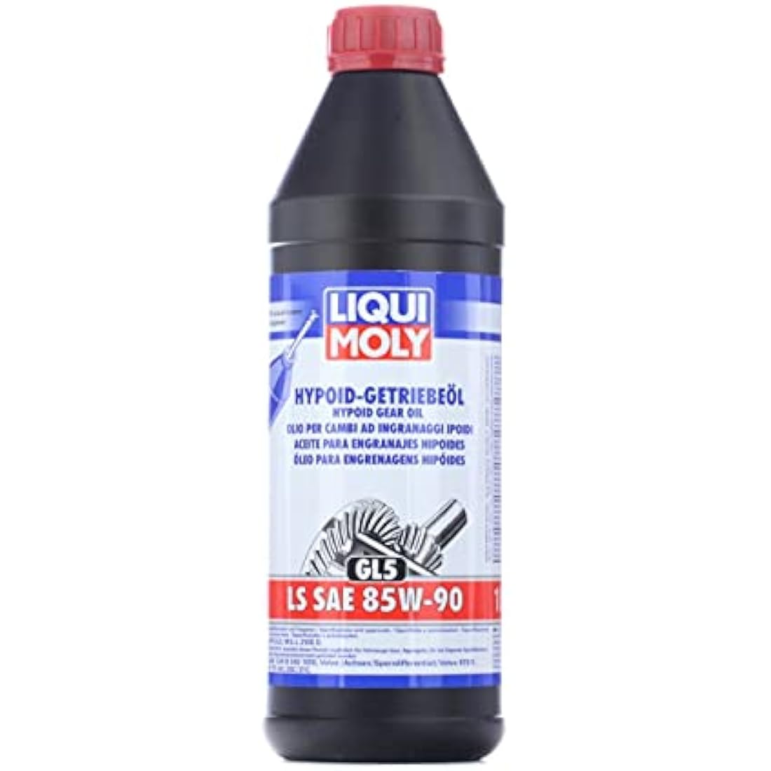 LIQUI MOLY Hypoid Gear Oil (GL5) LS SAE 85W-90 | 1 L | Gear oil | Hydraulic oil | SKU: 1410