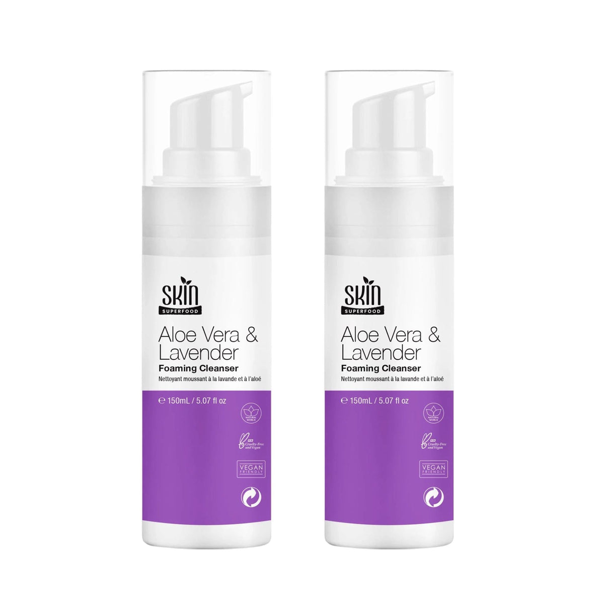 SF Aloe Vera & Lavender Foaming Cleanser 150ml