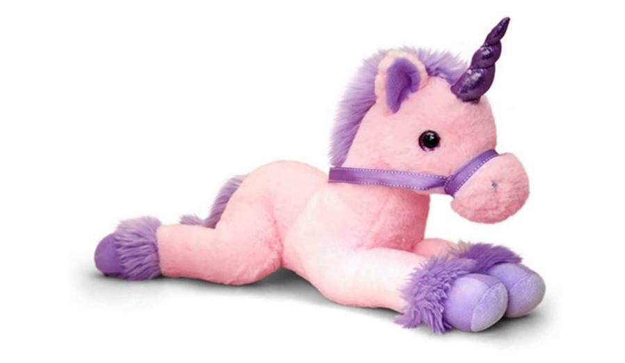 Unicorns SOFT TOYS 35cm lilac &PINK