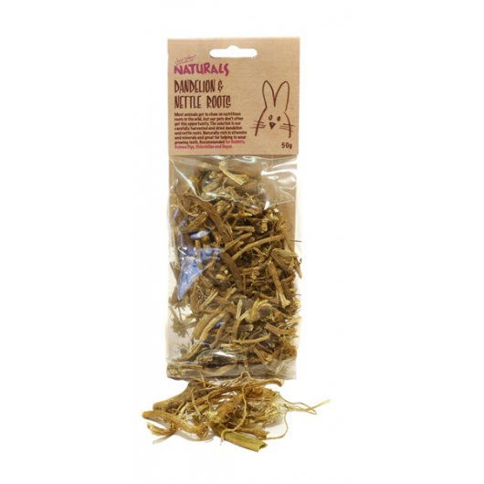 Boredom Breaker Natural Treats Dandelion and Nettle Roots 50g - Case of 8