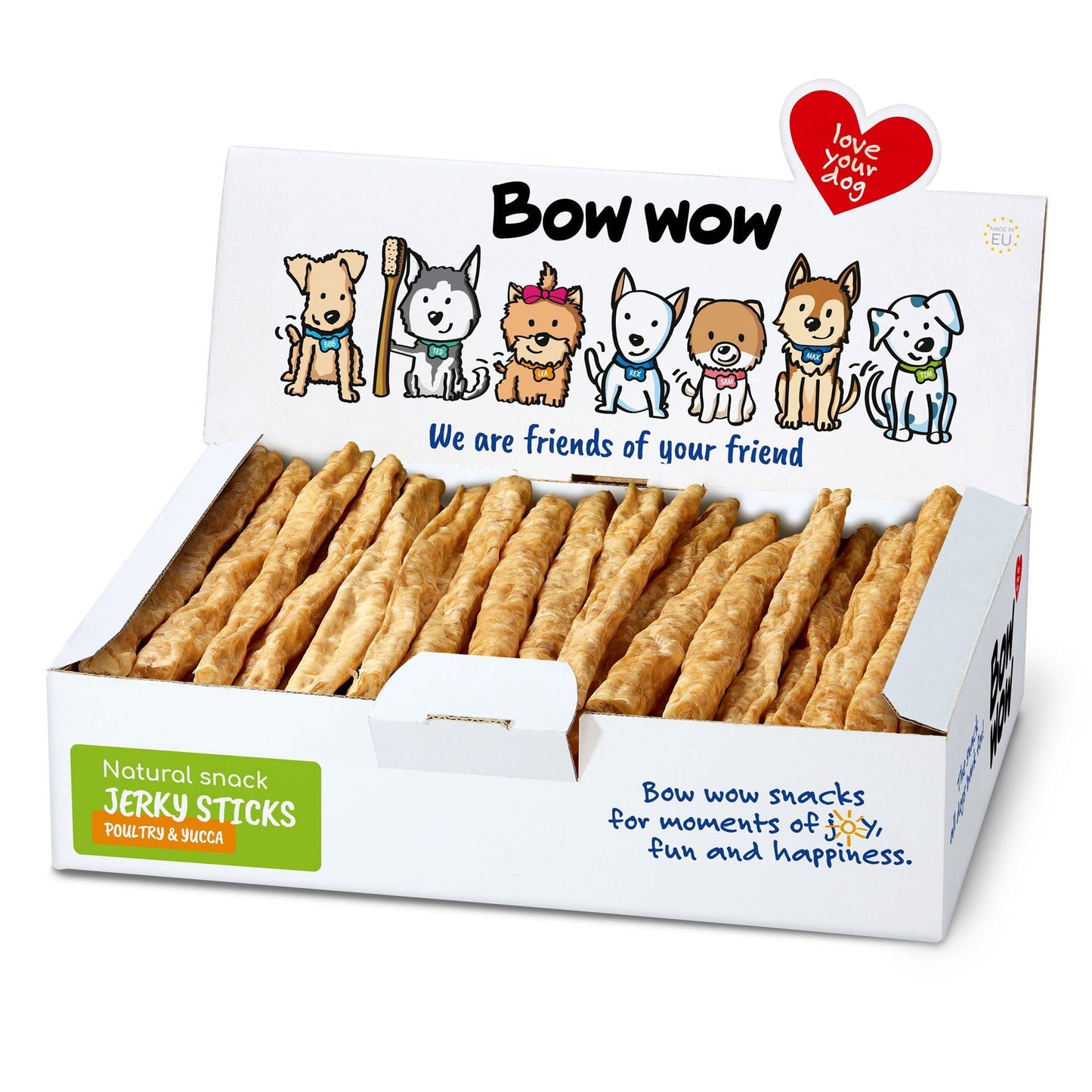 Bow Wow Natural Poultry 29g - Case of 50