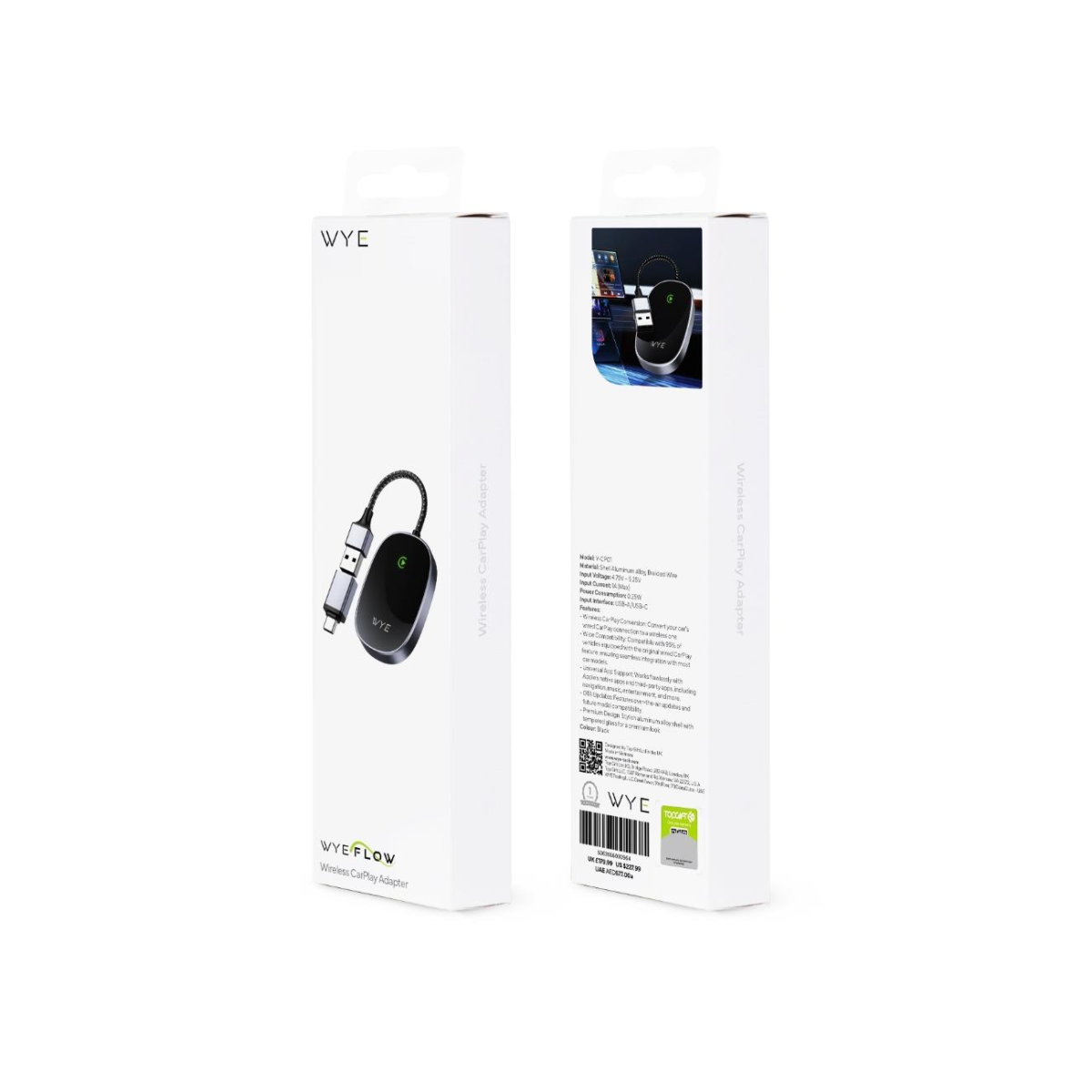 Wye Wireless Carplay Adapter