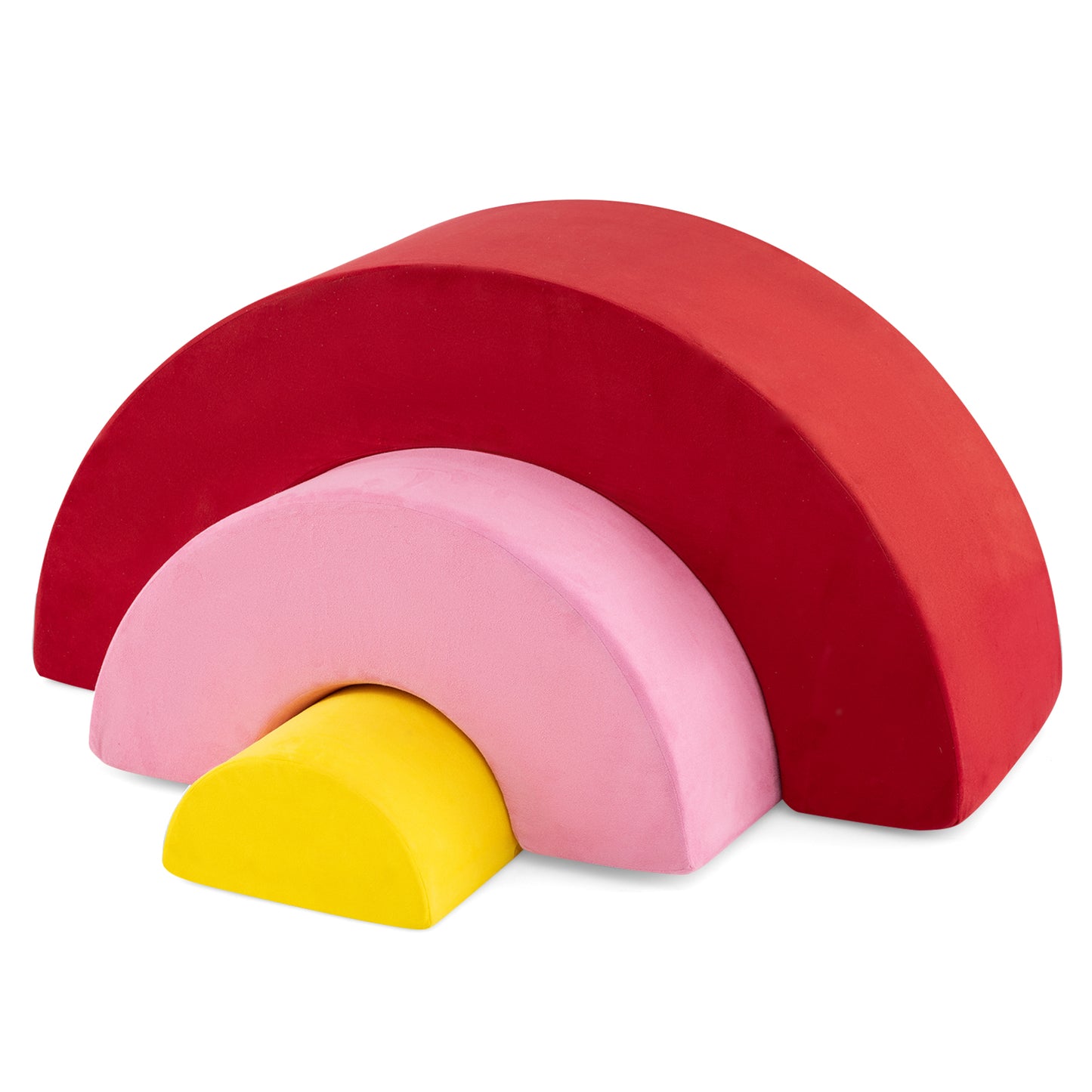 3 Piece Toddlers Climbing Toys with Elastic Filling-Colourful