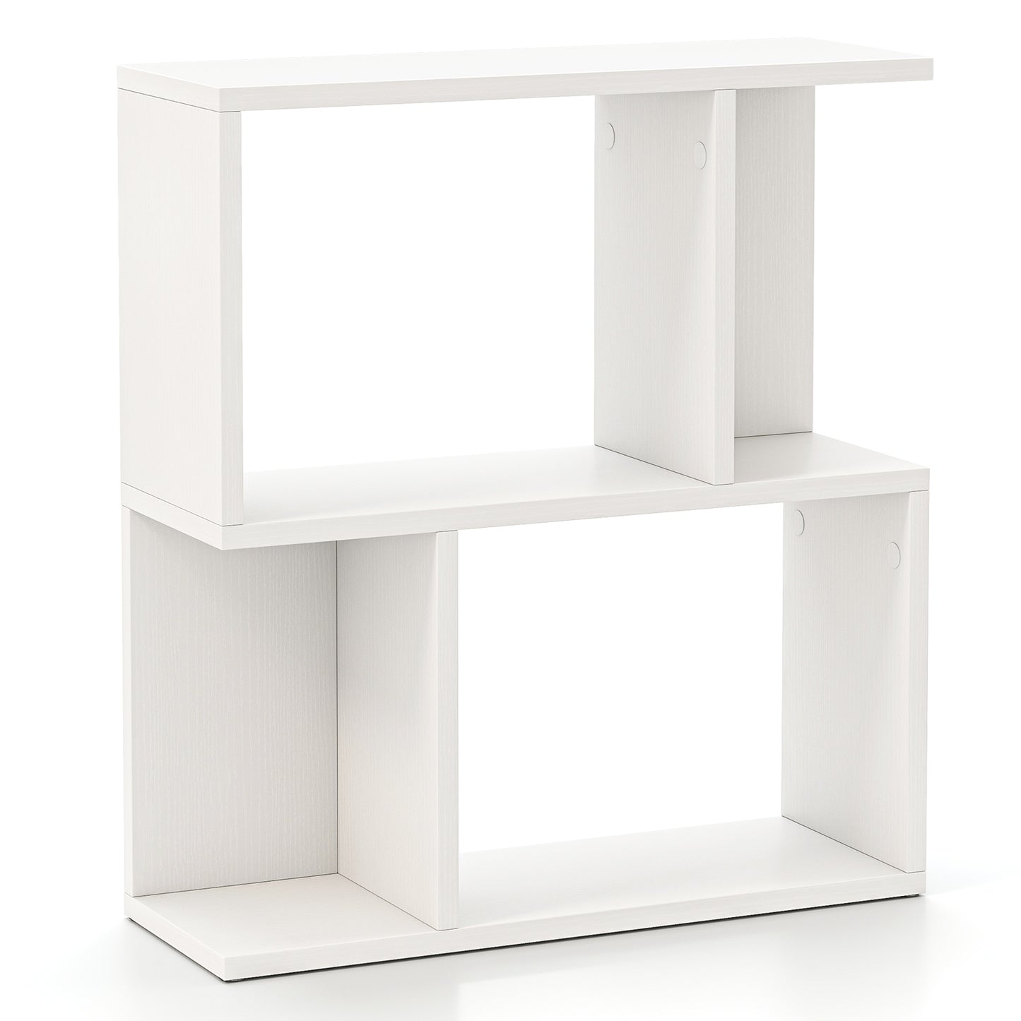 3-Tier Freestanding Bookshelf for Home Office-Black