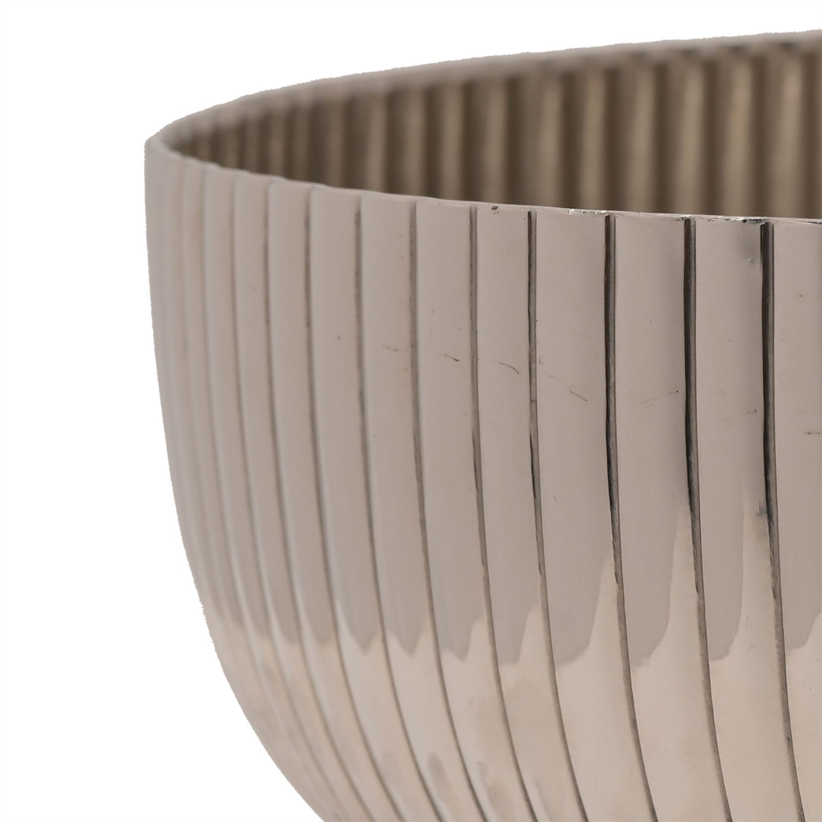 Large Decorative Silver Bowl
