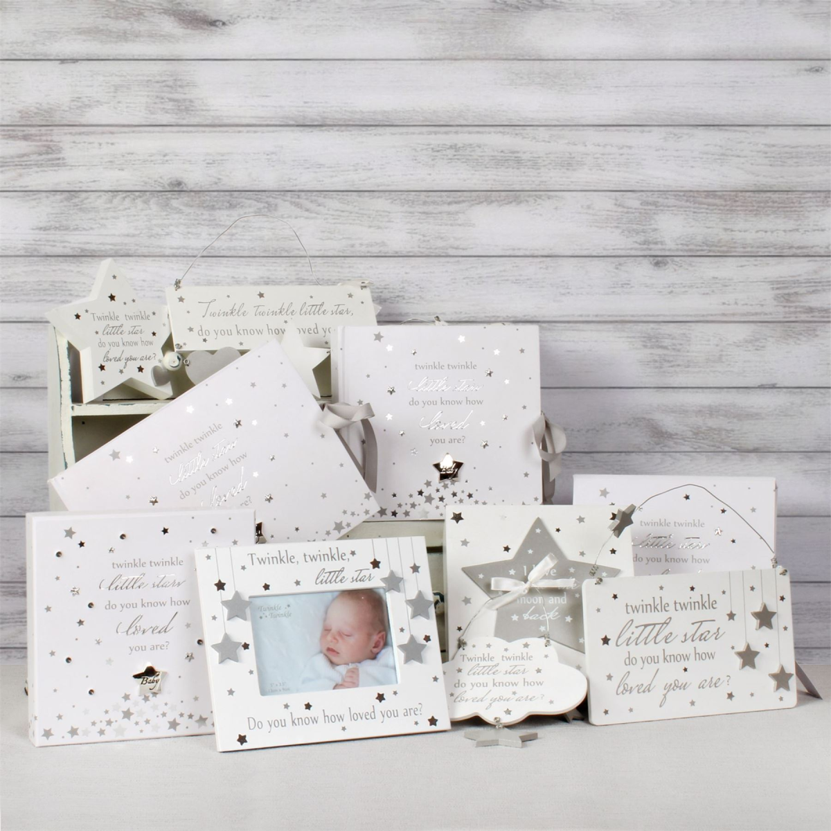 Twinkle Twinkle S/P Baby Gift & Bag - First Tooth & Curl Box