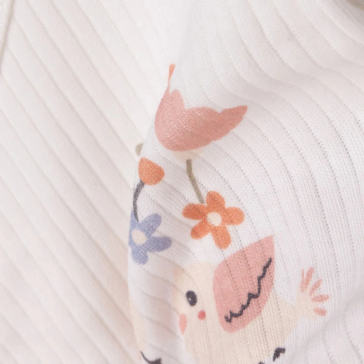 Tiffany 100% Cotton Tiny Baby Set - Ecru