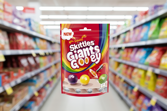 15 x Skittles Giants Gooey Pouch - 125GM