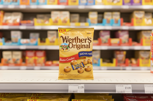 12 x Werthers Butter Candy Sf Bag - 65Gm