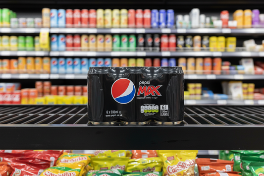 4 x Pepsi Max Cans 6 Pack 6X330Ml
