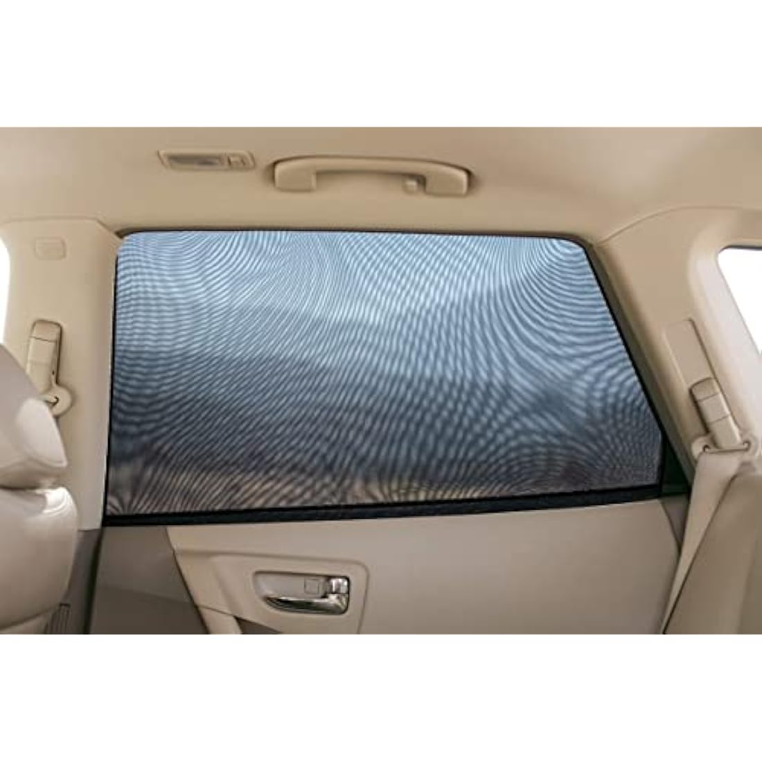 Car Rear Children's Window Shades for Baby (Pack of Two) - Stretchable & Breathable Window Screens for Sun Protection Sunshade, Car Window Shade All-round Protection for Kids - Fits Most Vehicles