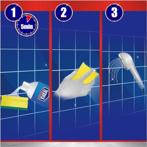 Viakal Limescale Remover Liquid, Classic, Cleaning Products, Bathroom Cleaner, 5 Litre (500 ml x 10)