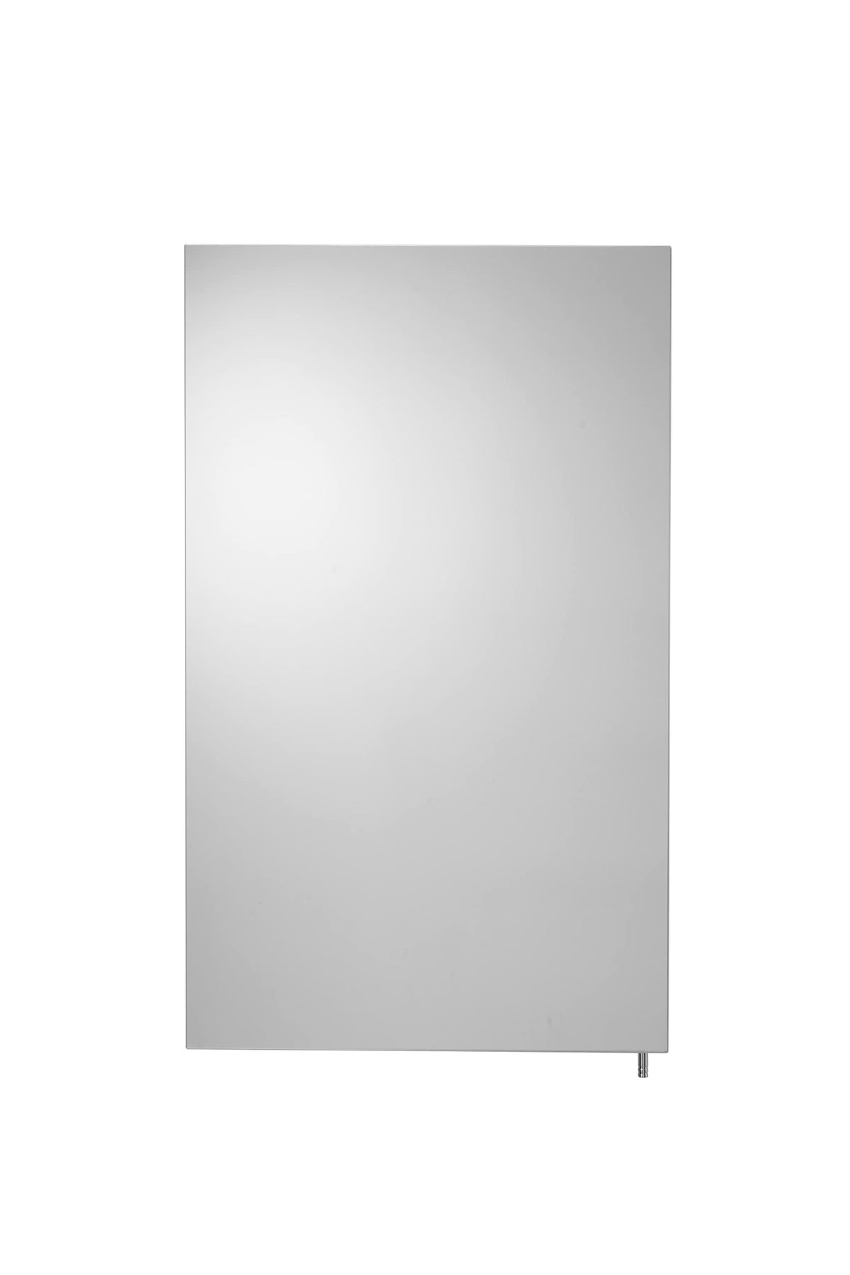 Croydex Finchley Stainless Steel Bathroom Mirror Cabinet, 2 Adjustable Shelves, Soft Close Hinges, All Fixtures and Fittings Included, Easy to Install