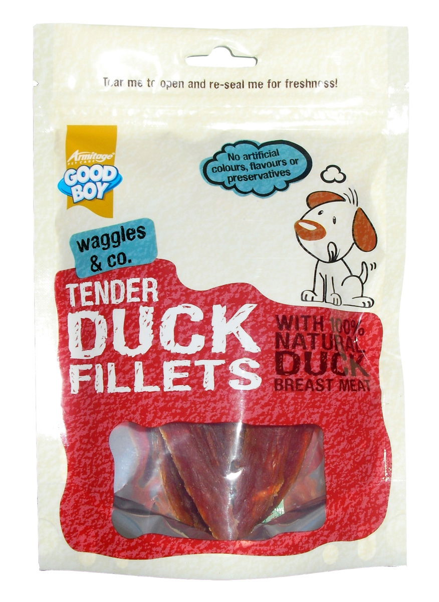 Good Boy Pawlsey and Co Tender Duck Fillets 60g - Case of 10