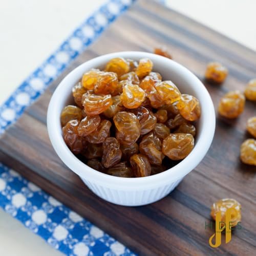 Hides Fine Foods - Sultanas 1kg - GMO Free - Suitable for Vegetarians - Baking - Desserts - Cakes - Cookies - Tart - Mince Pies - Breakfast - Granola