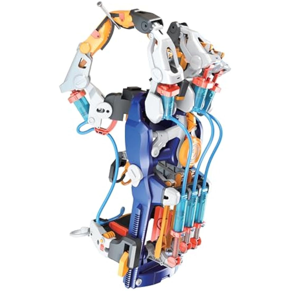 CONSTRUCT & CREATE Hydraulic Cyborg Hand DIY STEM Build Your Own Project Kit Set