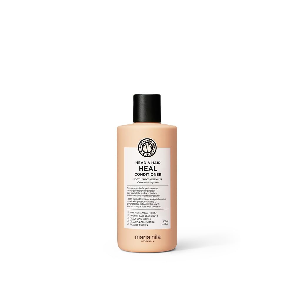 Maria Nila Head & Hair Heal, Conditioner 300 ml, Soothing Aloe Vera for dry & itchy scalps, 100% Vegan & Sulfate/Paraben free