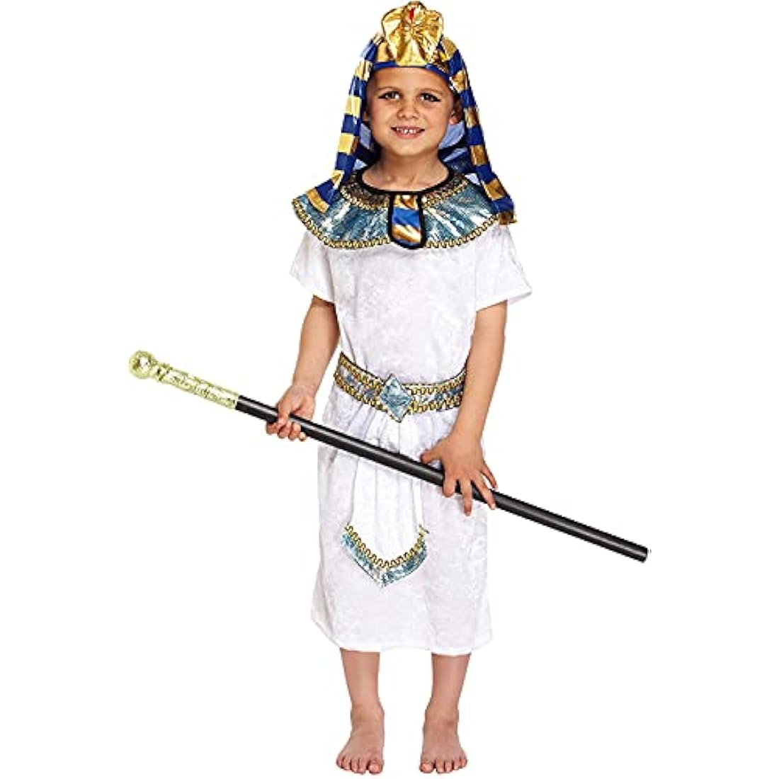 Boys Costume: Egyptian Pharaoh (Small 4-6 years)