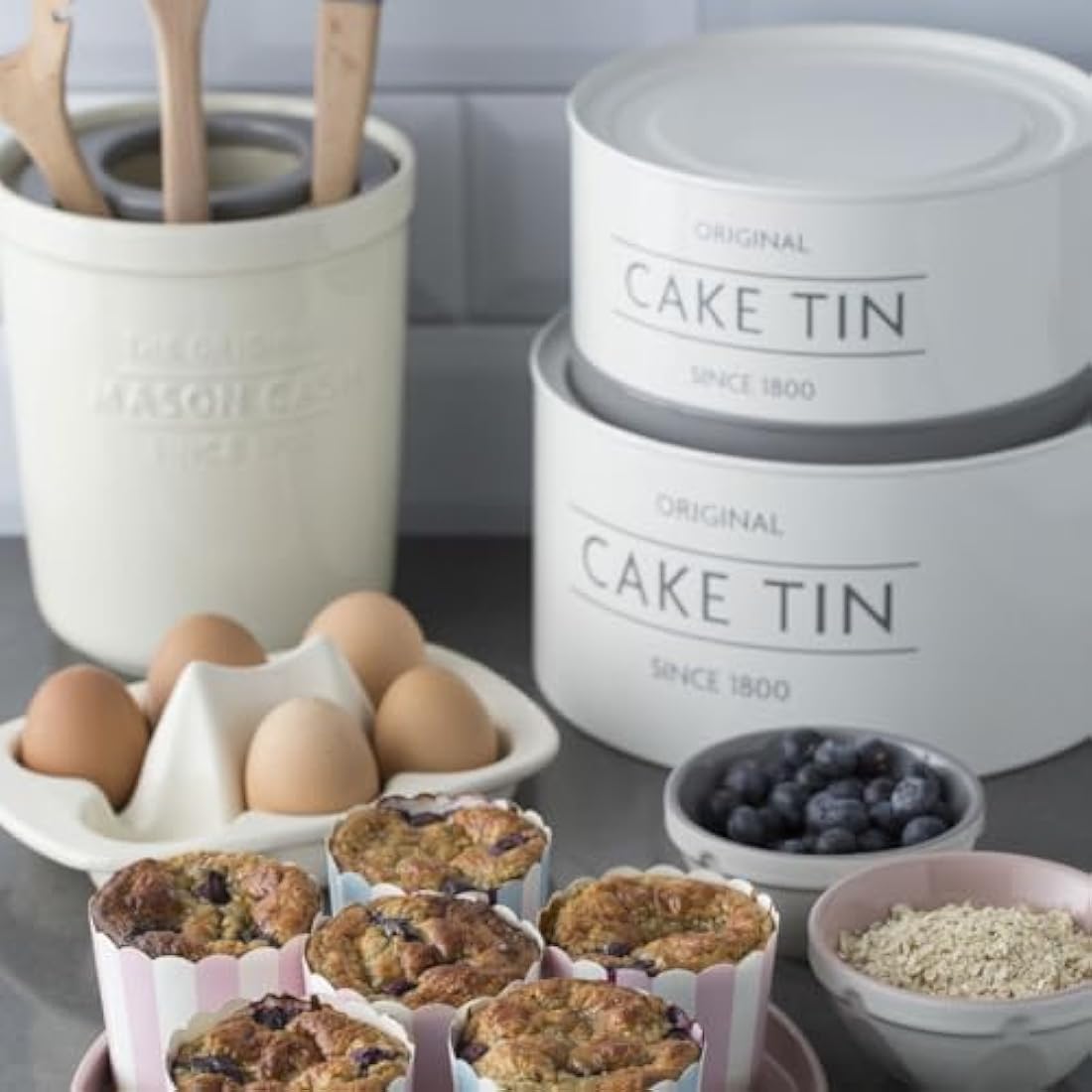 Mason Cash Innovative Kitchen Nesting Cake Tins, Set of 3