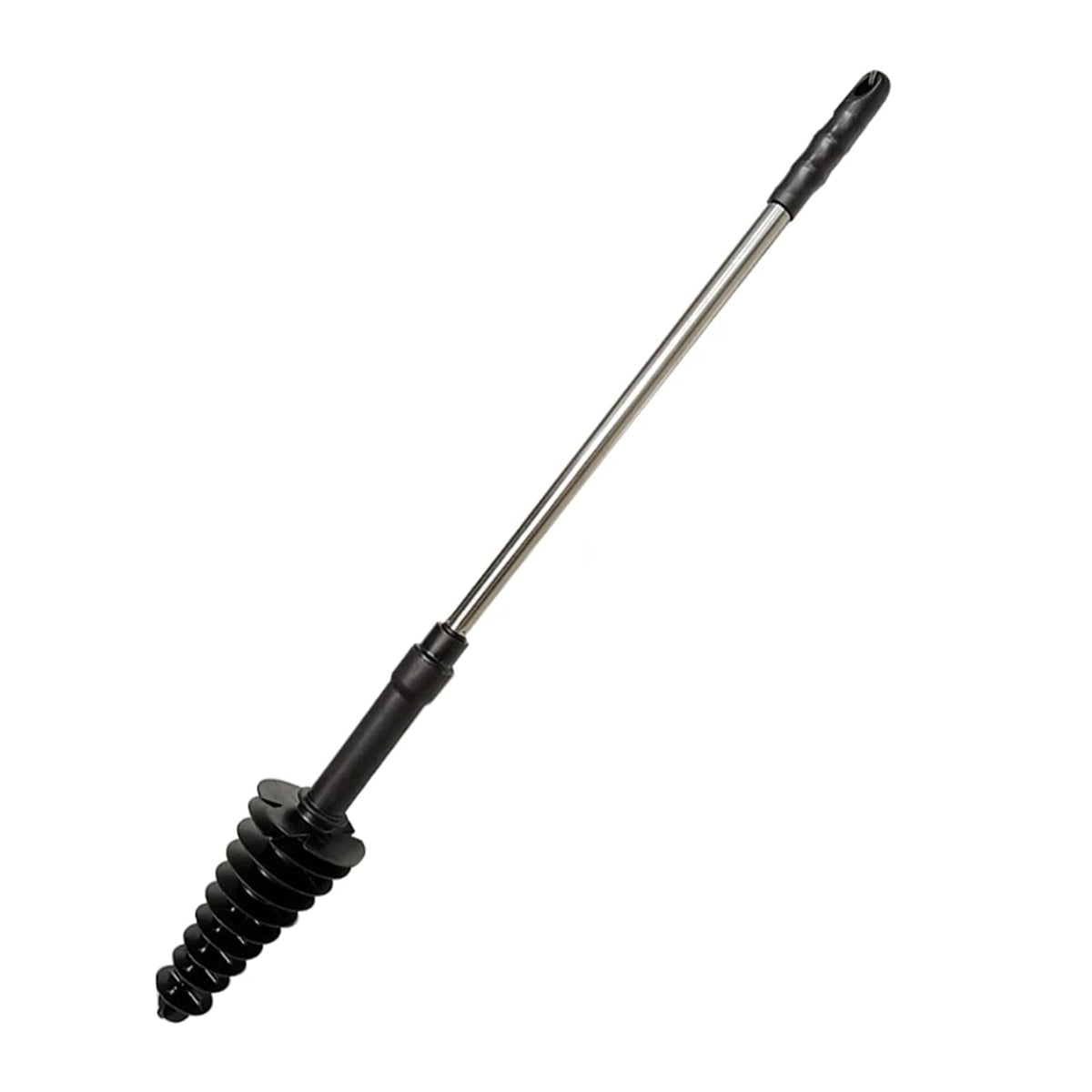 RoxNvm Toilet Plunger, Toilet Clog, Toilet Unblocker, Toilet Dredge Tool, Toilet Plunger with Flexible Rubber Head and Stainless Steel Handle,