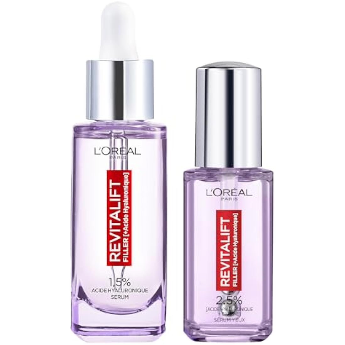 L’Oréal Paris L'Oréal Paris Set Revitalift Filler Anti-Wrinkle Serum Hyaluronic Acid 30 ml + Revitalift Filler Eye Serum with Hyaluronic Acid and Caffeine 20 ml