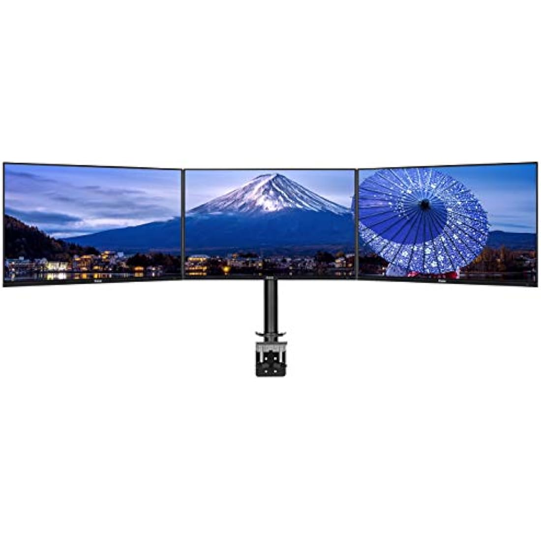 Iiyama DS1003C-B1 Simple and Functional Triple Desktop Arm