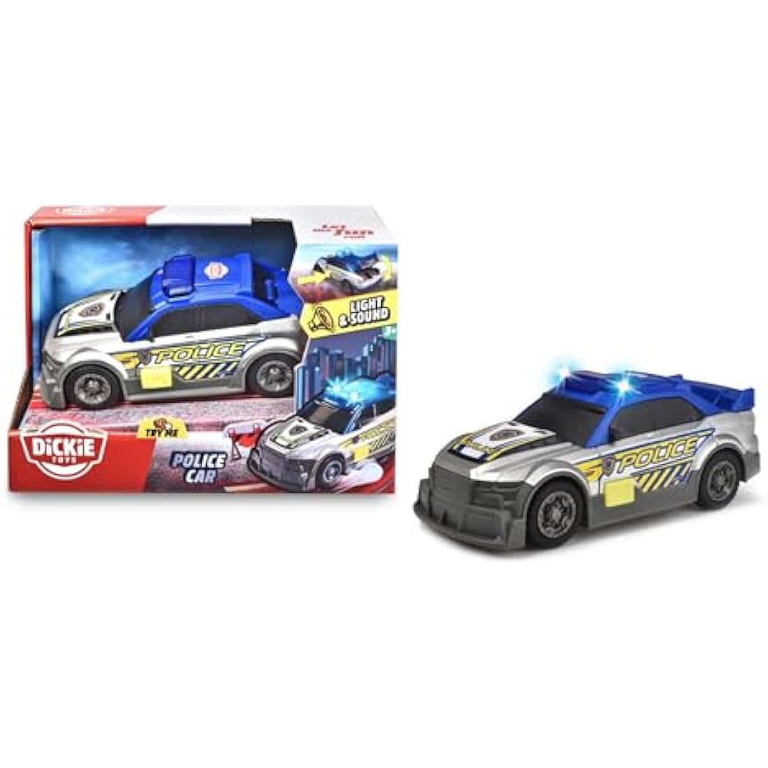 Majorette 203302030 Police Car 15 Cm, One Size