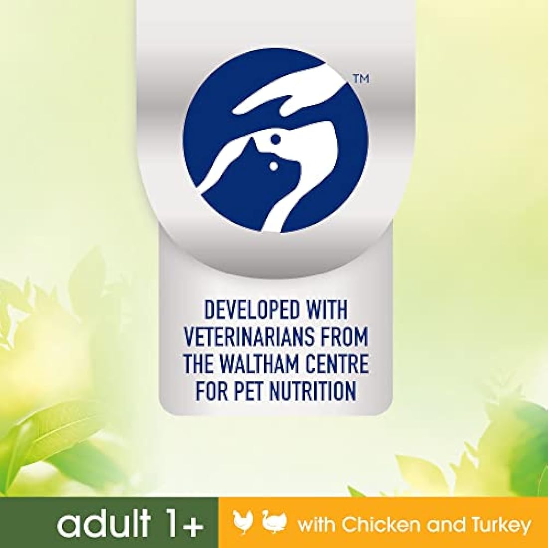 Perfect Fit Natural Vitality Dry Cat Food Adult 1+ - Complete Dry Food for Adult Cats from 1 Year Old, Rich in Chicken and Turkey – 2, 4 kg (Pack of 3)