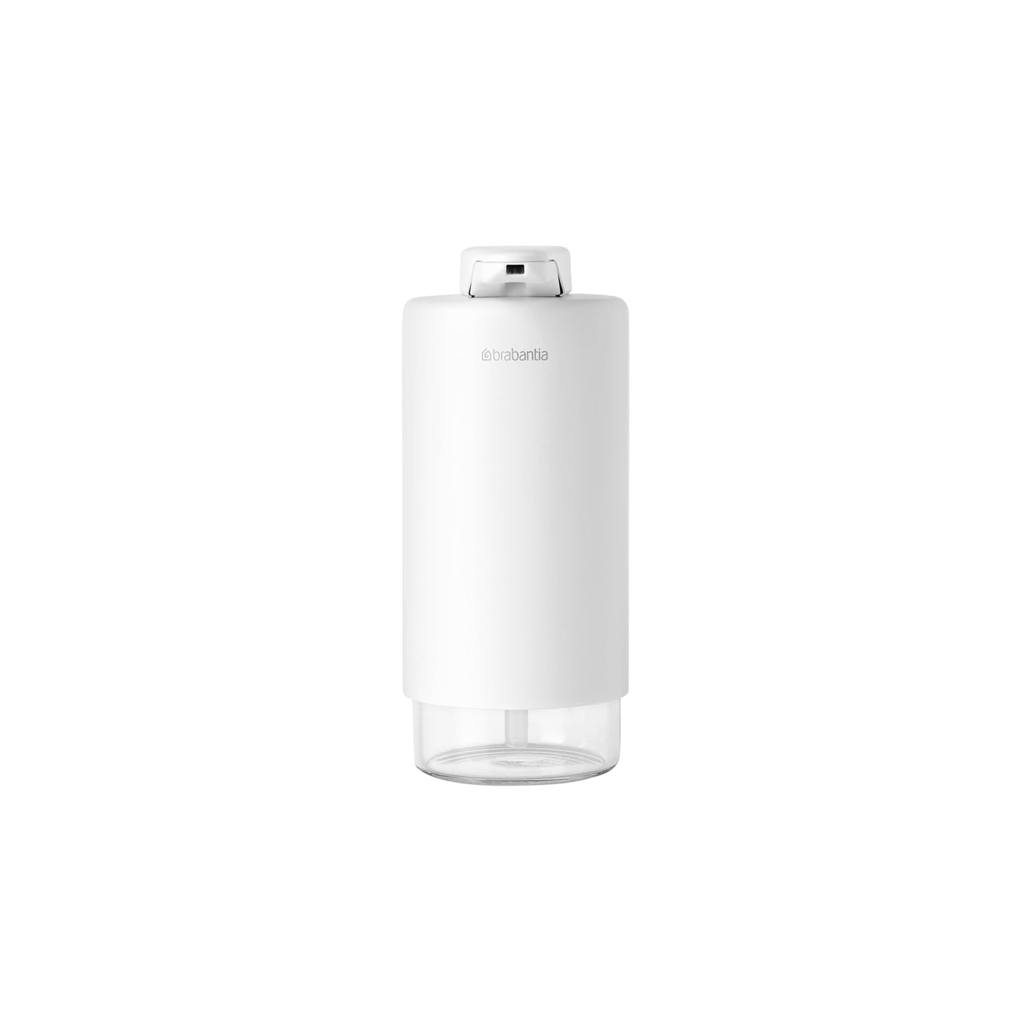 Brabantia SinkStyle Soap Dispenser ? Stylish Pump Dispenser for Hand Soap and Washing Up Liquid ? Organiser, Corrosion-Resistant, Mineral Fresh White,