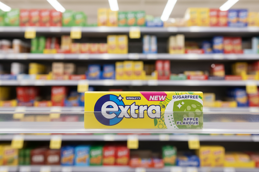 30 x Extra Apple Flavour Sugarfree Chewing Gum 10 Pieces