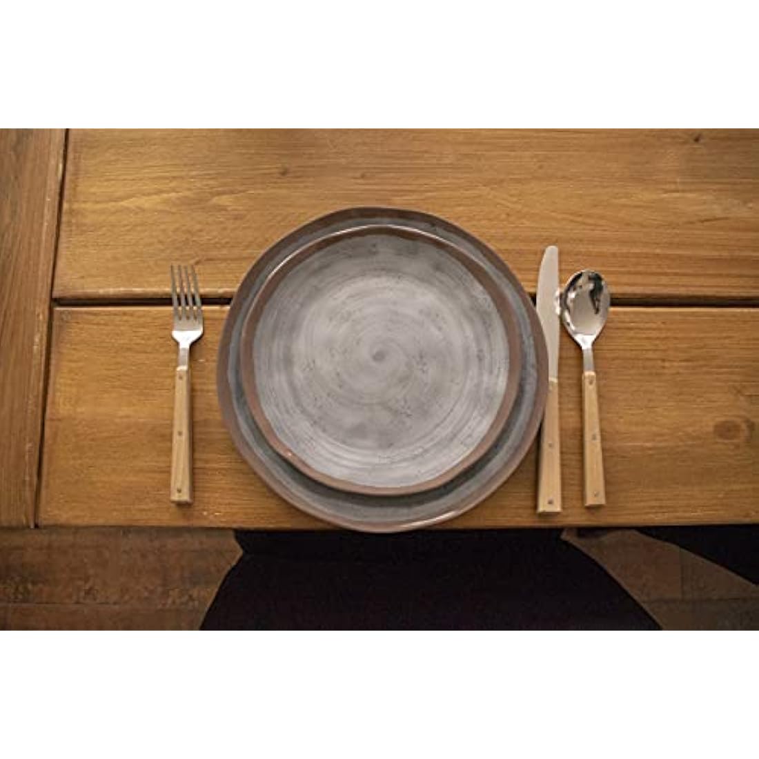 Bo-Camp Melamine Crockery Set Halo Camping Dinnerware Travel Picnic Plate