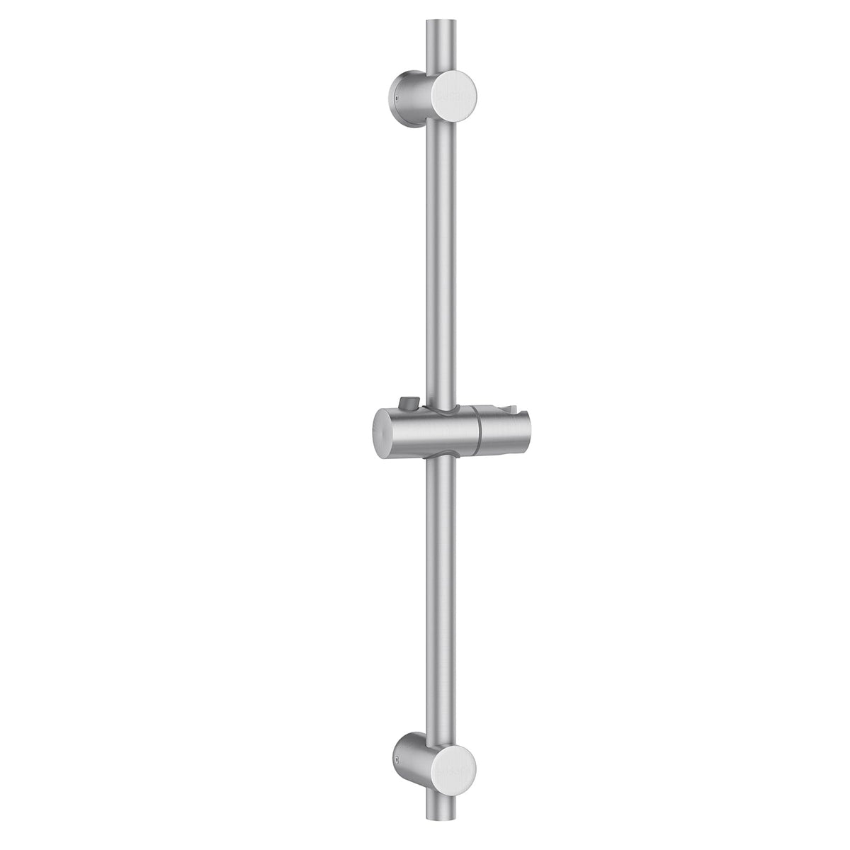 SAMODRA Shower Riser Rail with Adjustable Shower Head Holder,66 cm Wall Mounted Shower Slider Rail (Brushed Nickel)