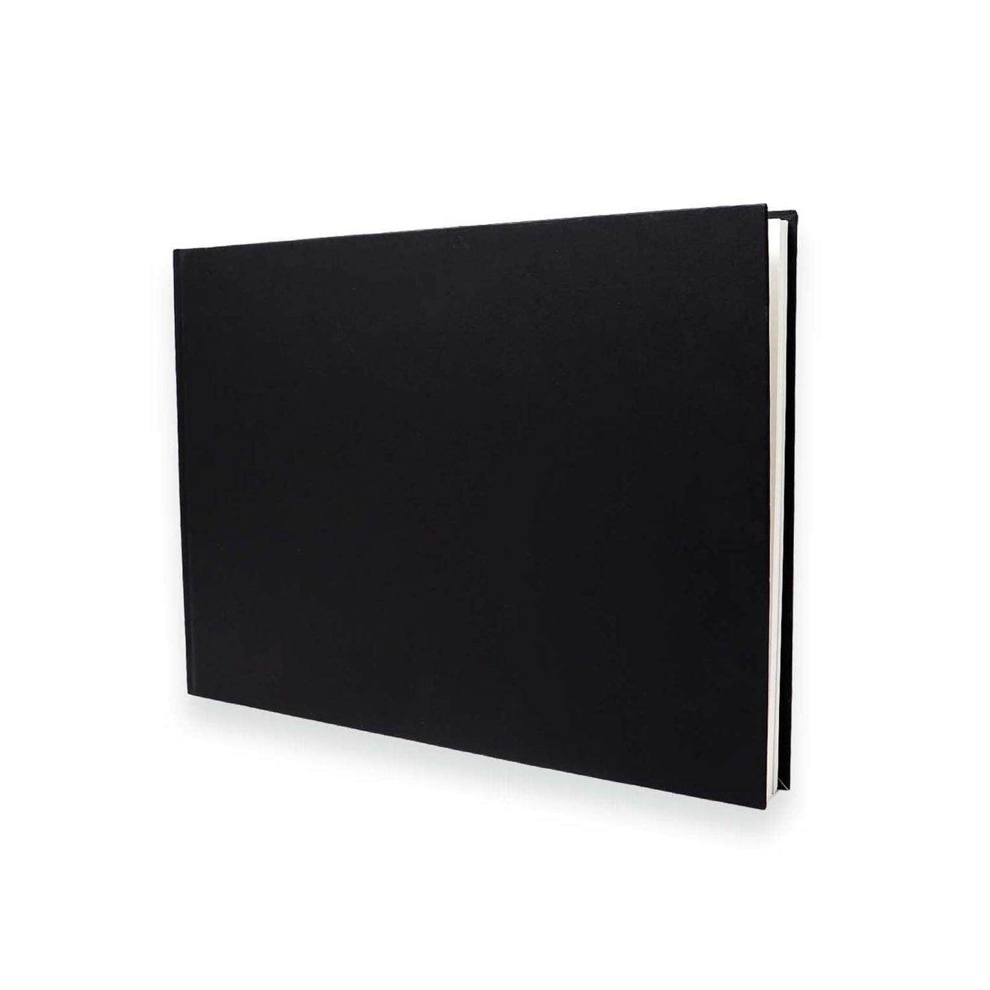 Artway Studio ? Casebound A3 Sketchbook ? Landscape - 80 Sides/40 Pages of 170gsm Cartridge Paper ? Black Hardback Sketchbook