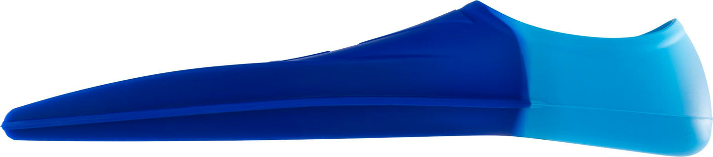 CRESSI Vera Fins Blue/Azure M-Unisex 100% Silicone Short Fins Closed Shoe Design, for Swimming, Open Water Training, Swimming Pool, Snorkelling,