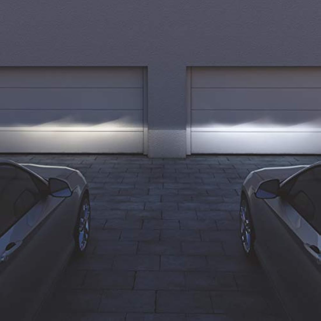 OSRAM Night Breaker Laser H1, Next Generation, plus 150 percent More Brightness, Halogen Headlamp, 64150NL-HCB, 12 V, Passenger Car, Duo Box (2 lamps)