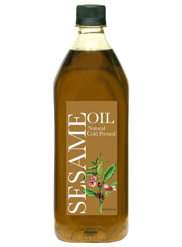 Daana Sesame Oil: NATURAL, EXTRA VIRGIN, COLD PRESSED (1 Litre)
