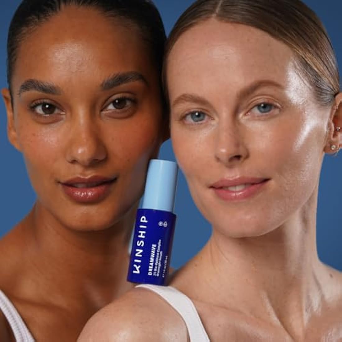Kinship Dreamwave 2% Bio-Retinoid Overnight Renewal Serum - Retinol for Sensitive Skin - Smooth Wrinkles - Anti-Aging Niacinamide + Tranexamic Acid - Brighten, Moisturize, Reduce Redness (1 Oz)