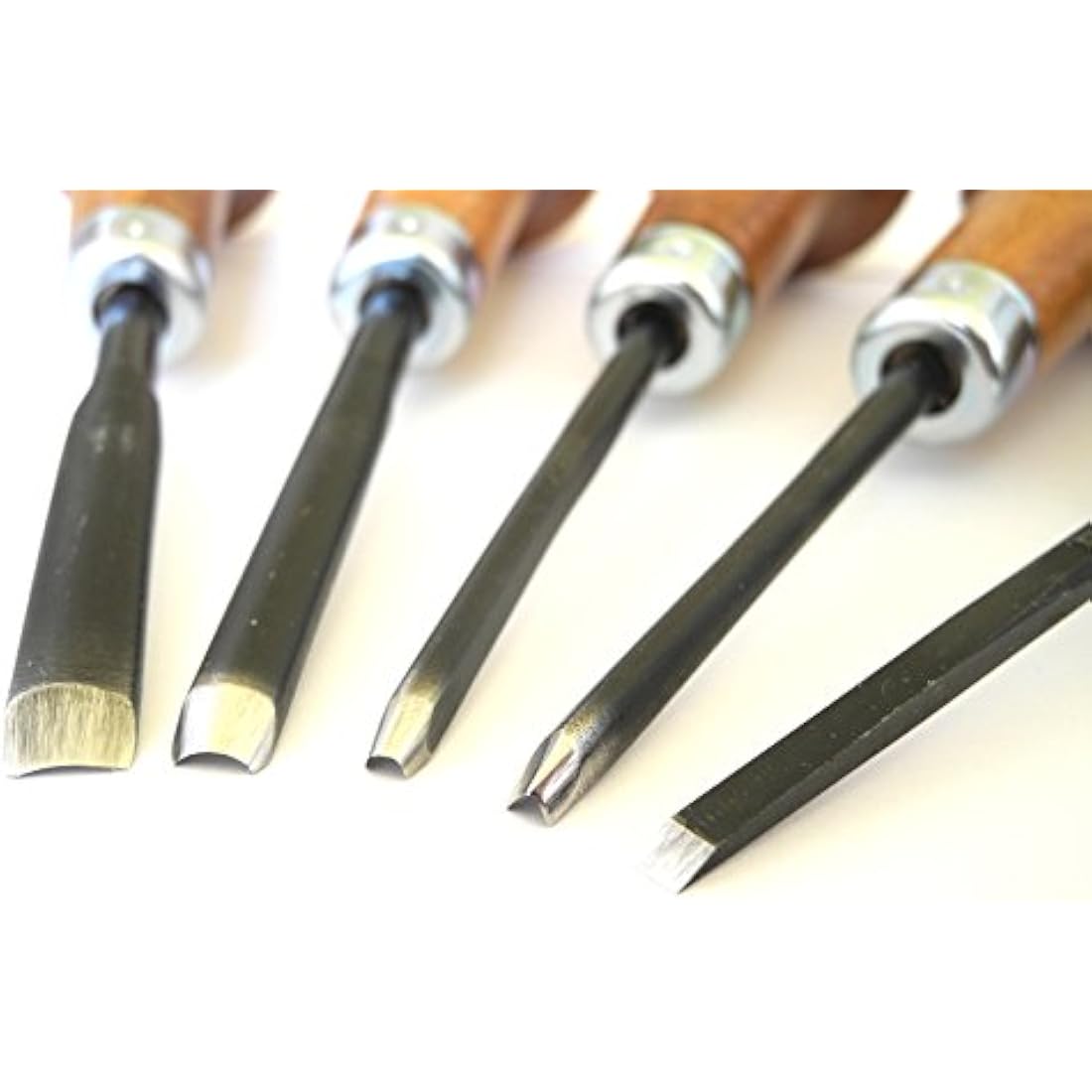 Narex Palm Carving Chisel Set, Set of 5 pcs