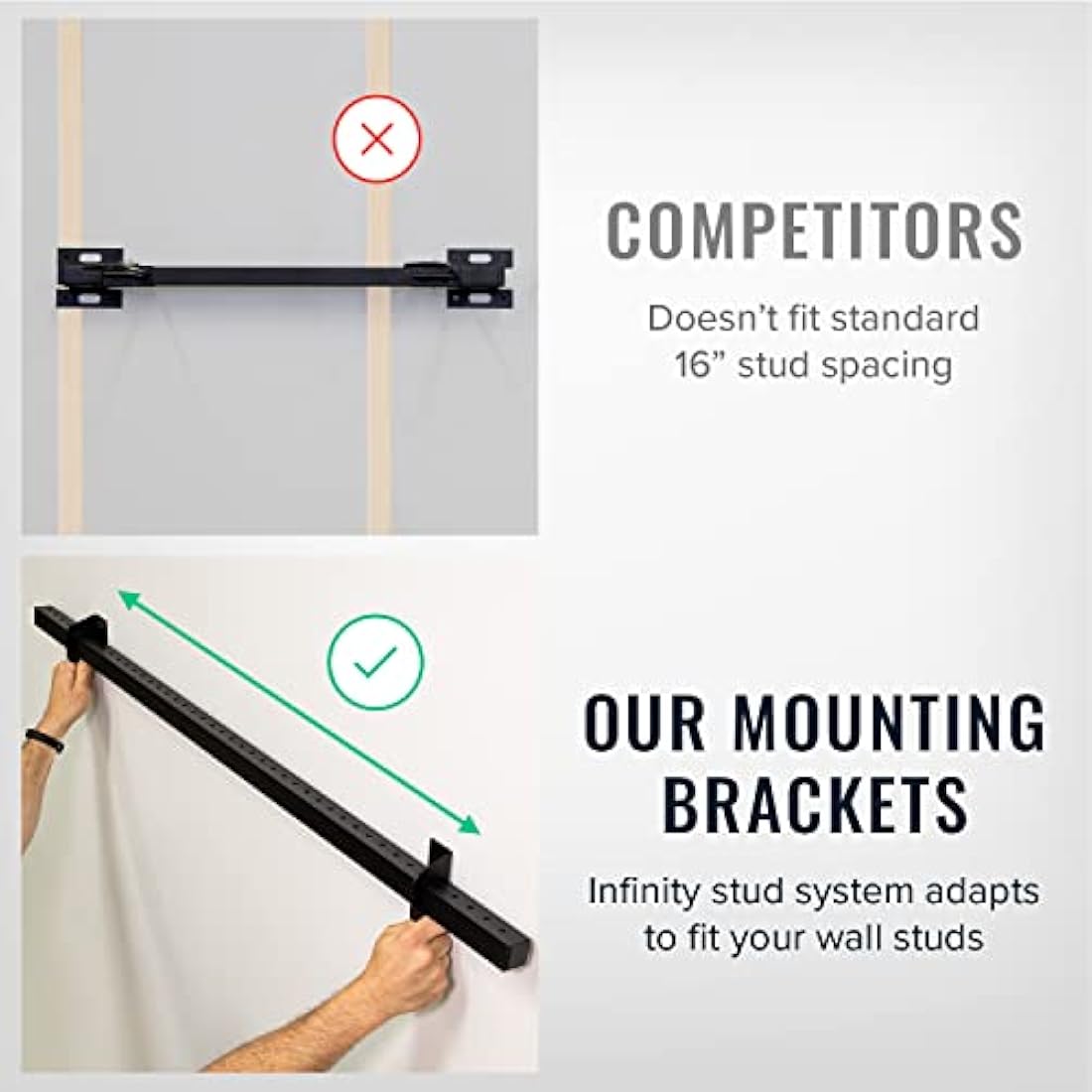 StoreYourBoard 5 Bike Storage Rack with Shelf, Holds 135 kg, Indoor Wall Mount, Adjustable Cycling Organizer