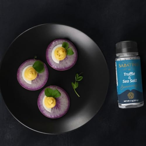 Sabatino Tartufi, Truffle Salt Seasoning ShakerAll Natural Gourmet Sicilian Sea SaltKosher NonGMO 113 g