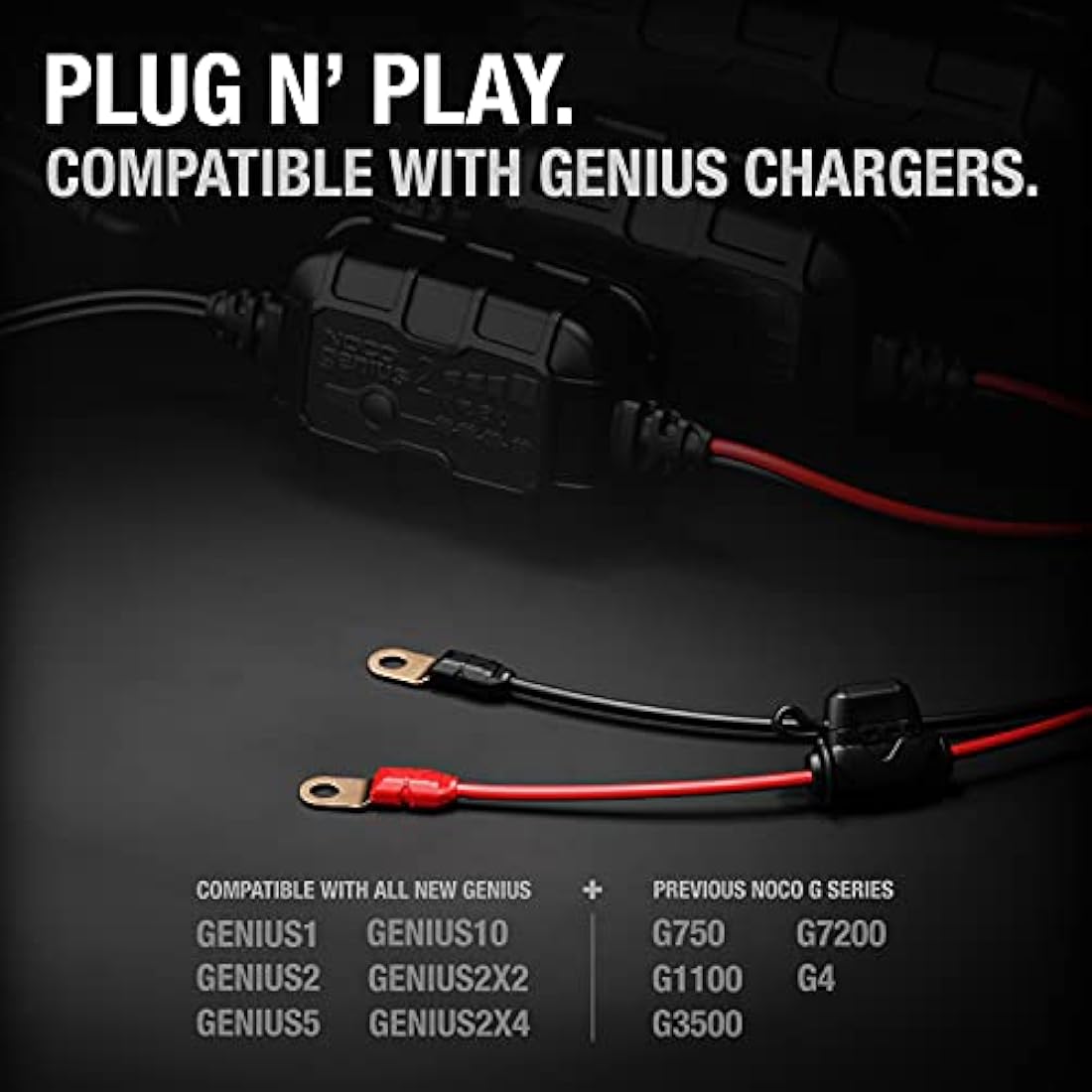NOCO GC002 X-Connect M6 Eyelet Terminal Accessory for Genius Smart Battery Chargers