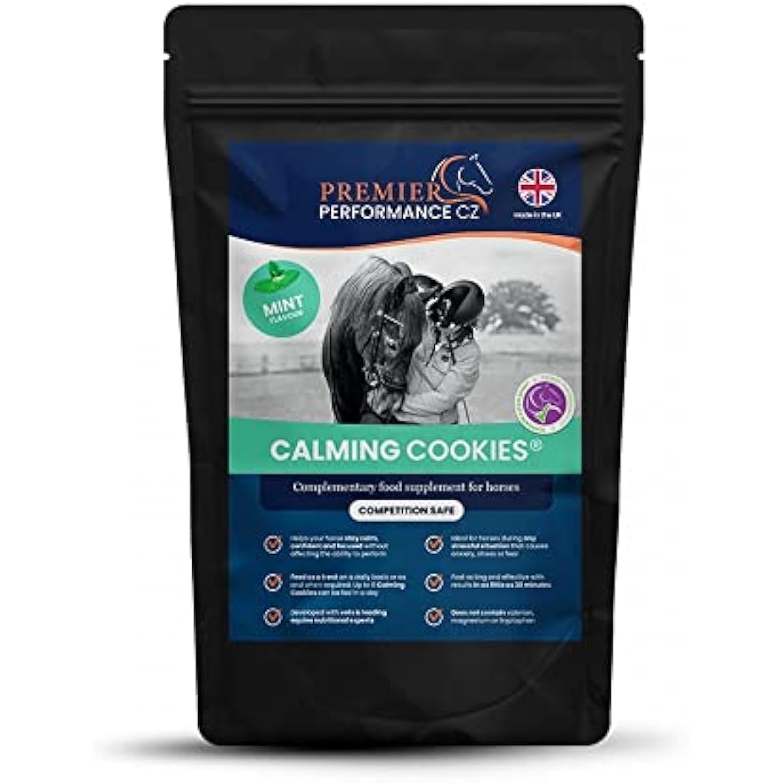 Premier Performance CZ Calming Cookies - 10 x Mint