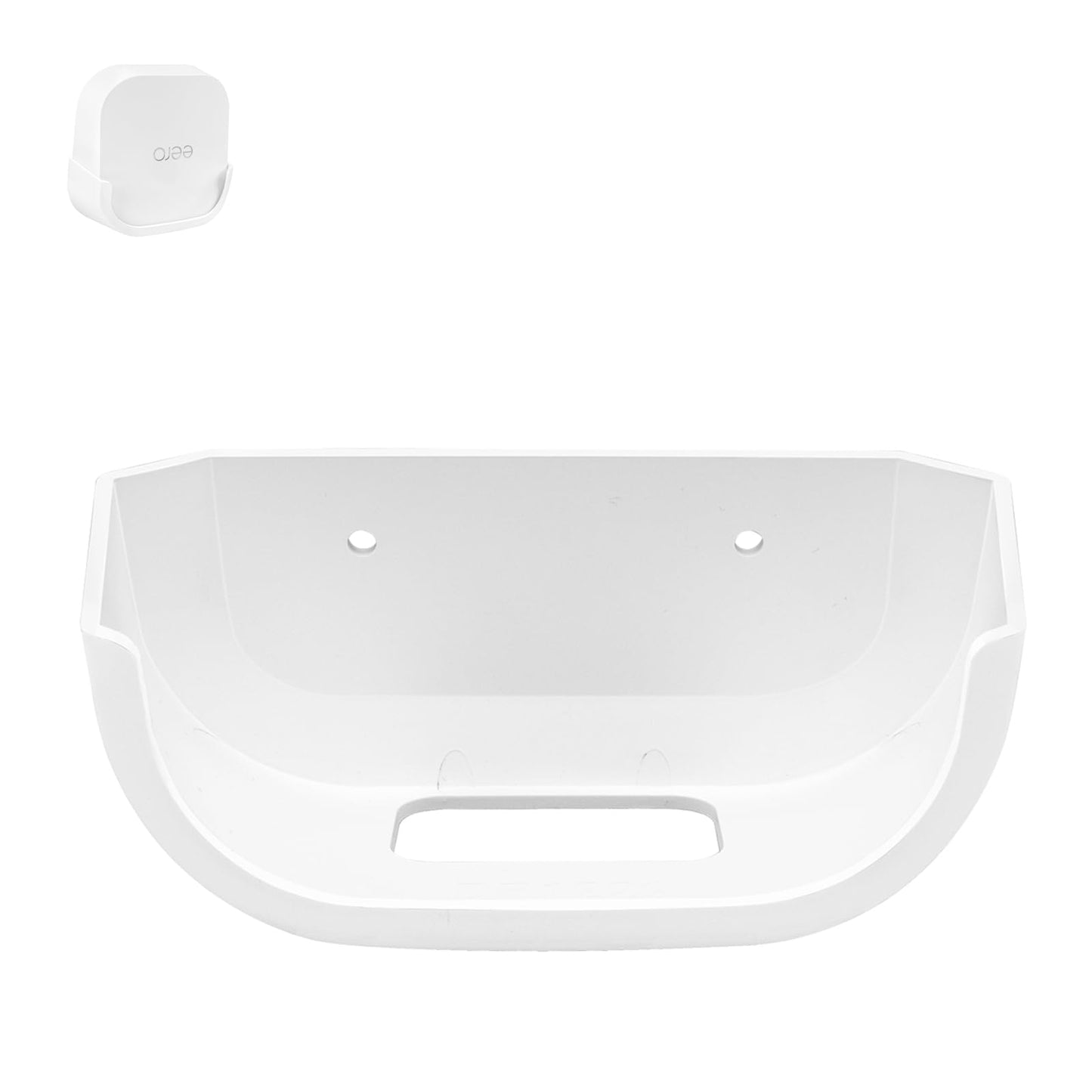 UIQELYS Screwless Wall Mount Bracket for eero 7 WiFi, VHB Stick On Holder, Strong Adhesive Holder, No Tools No Drilling No Hole-1 Pack