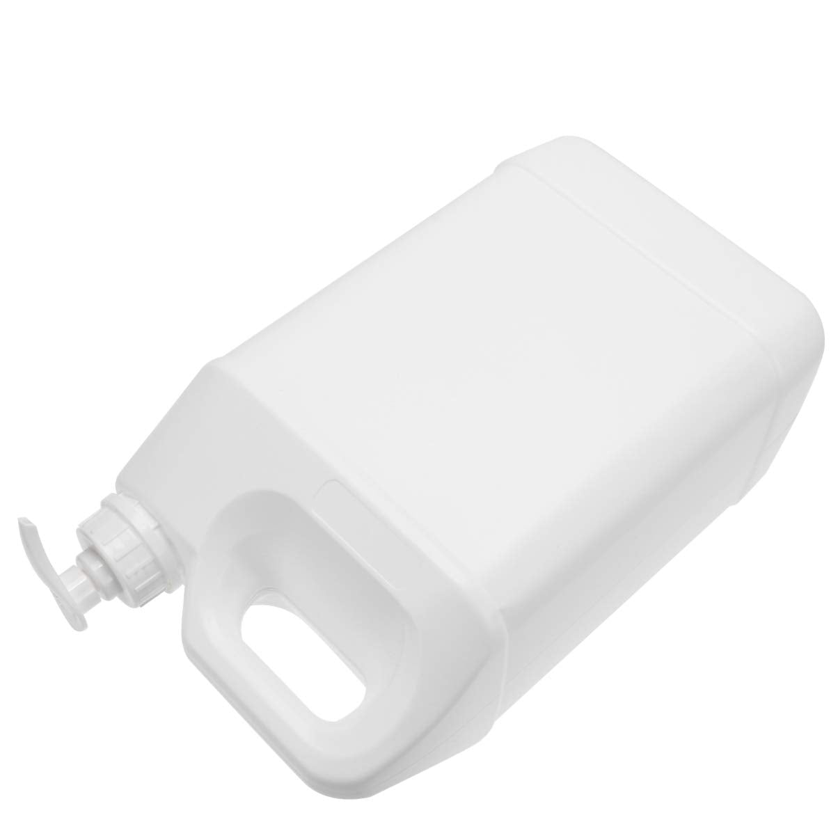 Empty Pump Bottle Dispenser - 5L Refillable Liquid Pump Bottles Cosmetics Storage Container Large Soap with Cap for Residential Commercial Industrial
