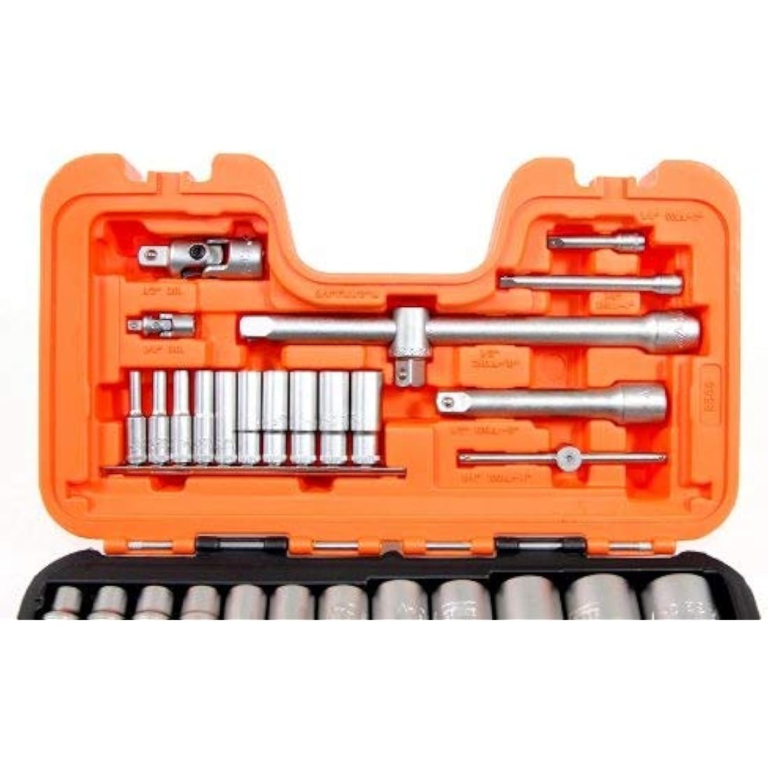 Bahco S560 0.25/ 0.5-inch Square Drive Met Socket Set