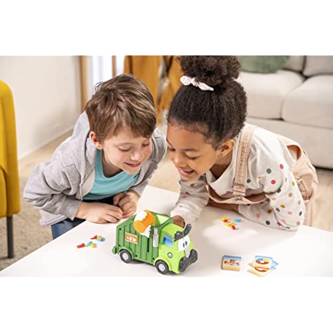 Trash Stash: You Never Know When the Truck Will Chuck it Up! | Kids Action Games | For 2-4 Players | Ages 4+