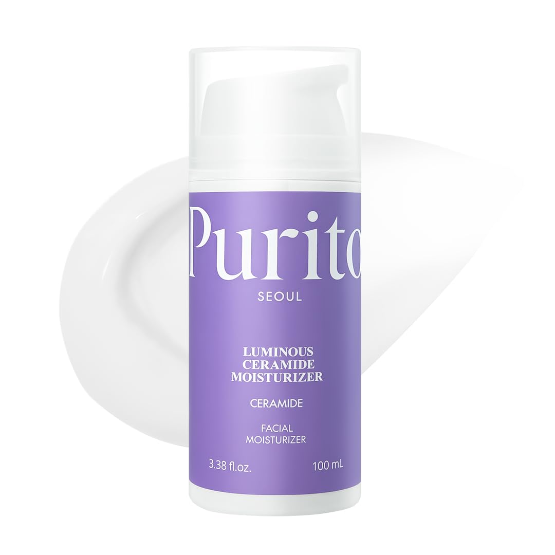PURITO Dermide Relief Barrier Moisturizer 100ml / 3.38 fl. oz. vegan and cruelty free, relieving moisturizer, soothing, calming, safe ingredients,